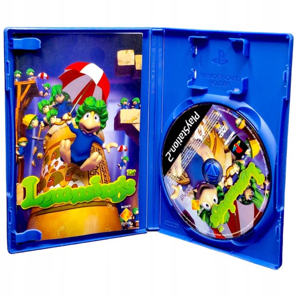 LEMMINGS game for Sony PlayStation 2 (PS2) Lemmings