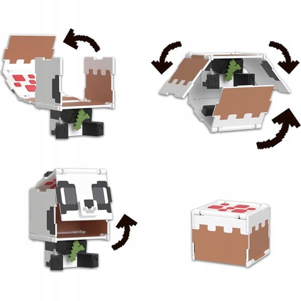 Minecraft Panda Action Figure with Transformation HTL48