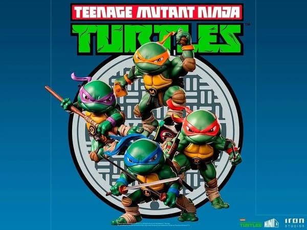 Iron Studios – Mini Ninja Turtles Action Figure – Donatello