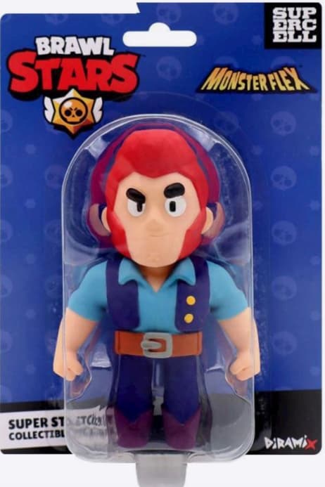 Brawl Stars Monster Flex Stretchable Colt Soft Toy Figure