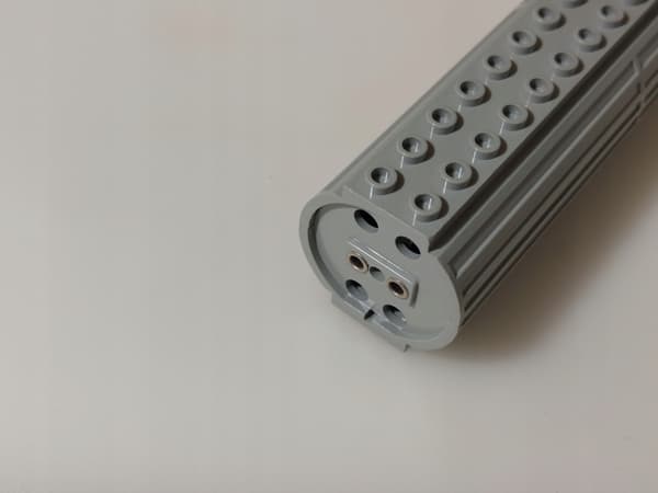 LEGO Battery Case 4350c01, light grey
