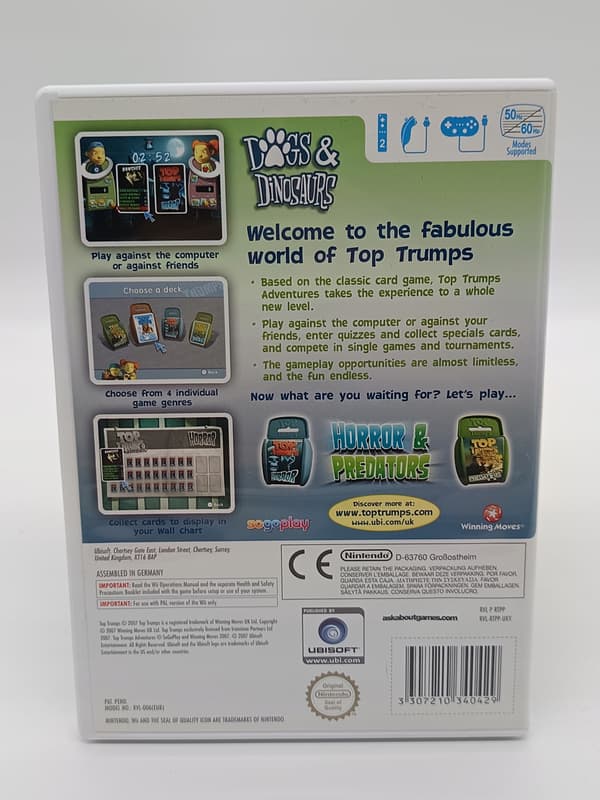 Top Trumps Adventures for Nintendo Wii