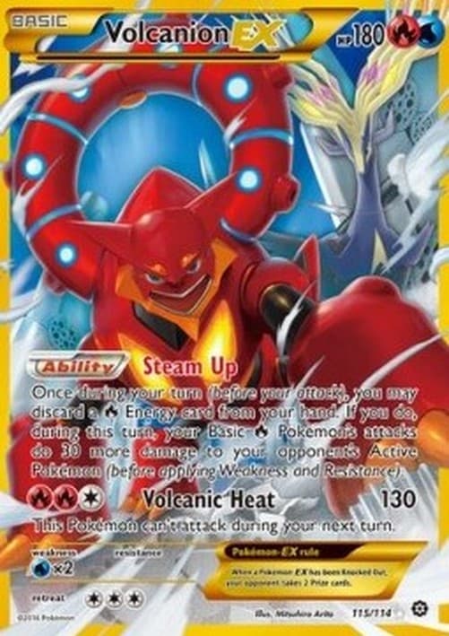 Pokemon Volcanion EX