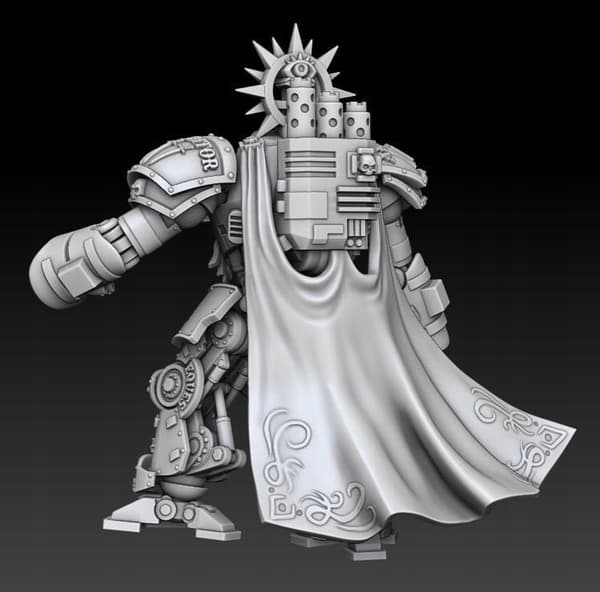 Additional Silver Wardens Demon Slayer components – proxy miniatures for board games/D&D/GURPS