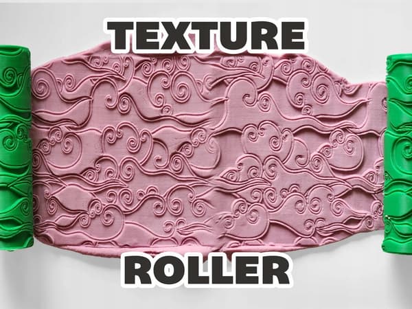 Ruyi Cloud Pattern V348 Texturing Roller – cloud pattern