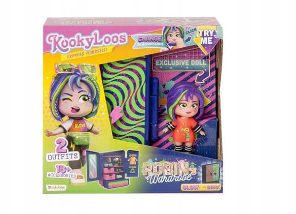 KookyLoos Robin Doll Play Set