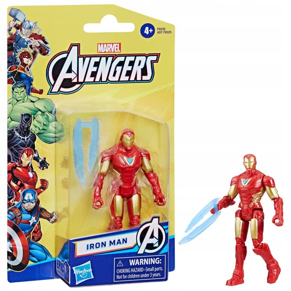 10cm Avengers Iron Man figurine with accessories
