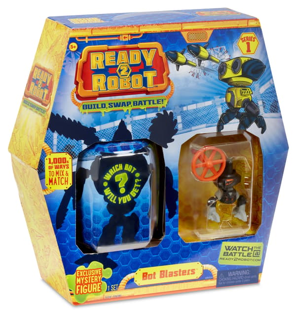 ROBOT Ready2Robot Bot Blasters Battle Set Model 553960