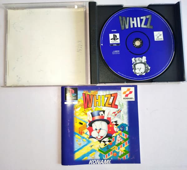 WHIZZ game for Sony PlayStation (PSX) – READ THE DESCRIPTION!!