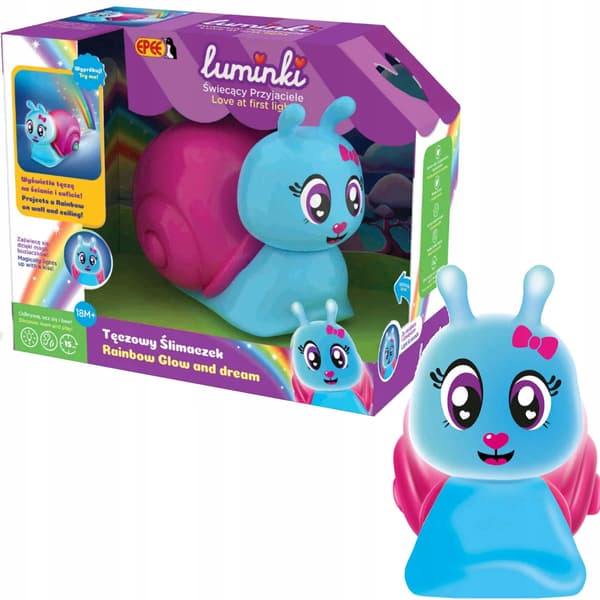 Luminki Glowing Friends Snail Projector Epee
