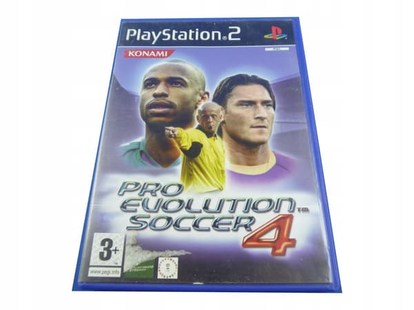 PES PRO EVOLUTION SOCCER 4 disc – very good+ condition – PS2