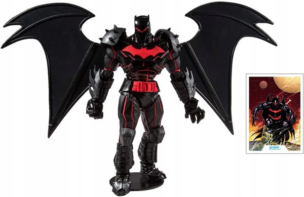 Large Batman Hellbat DC Multiverse figurine, 18 cm.