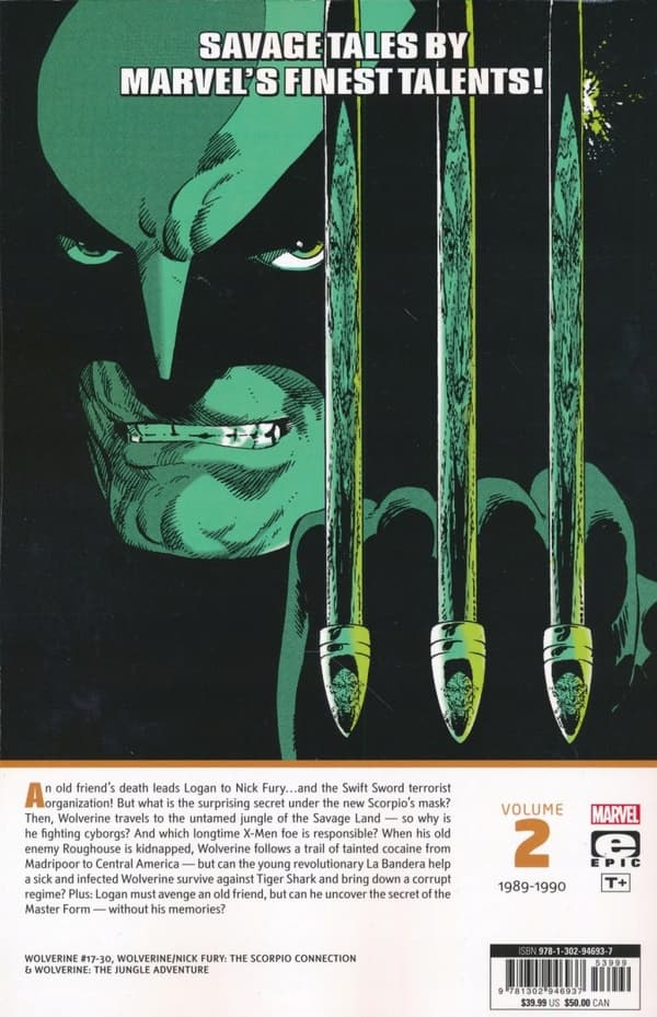 Wolverine Epic Collection: Back To Basics Goodwin