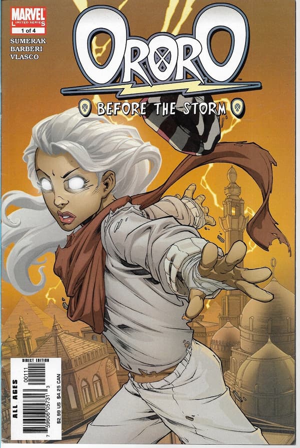Marvel Ororo Before the STORM Comic 1–4/2005 (English) X-Men