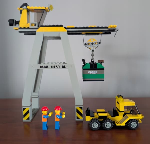 Lego 4514 Freight Crane