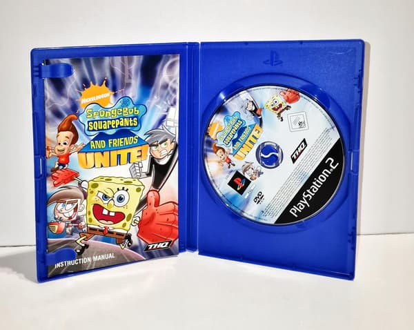 SPONGEBOB SQUAREPANTS AND FRIENDS: UNITE! PS2 3XA