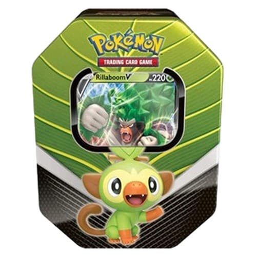 Pokemon Galar Partners Tin: Rillaboom V Tin German