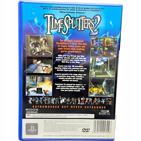 TIMESPLITTERS 2 II TIME SPLITTERS PS2 PlayStation 2 (PS2) #2