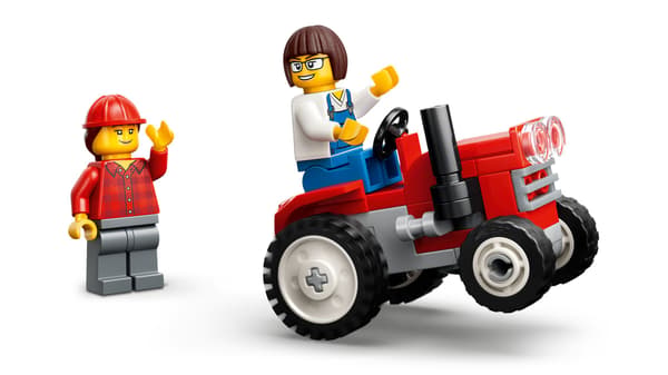LEGO City 60509 Harbour Freight Train, Crane and Lorry