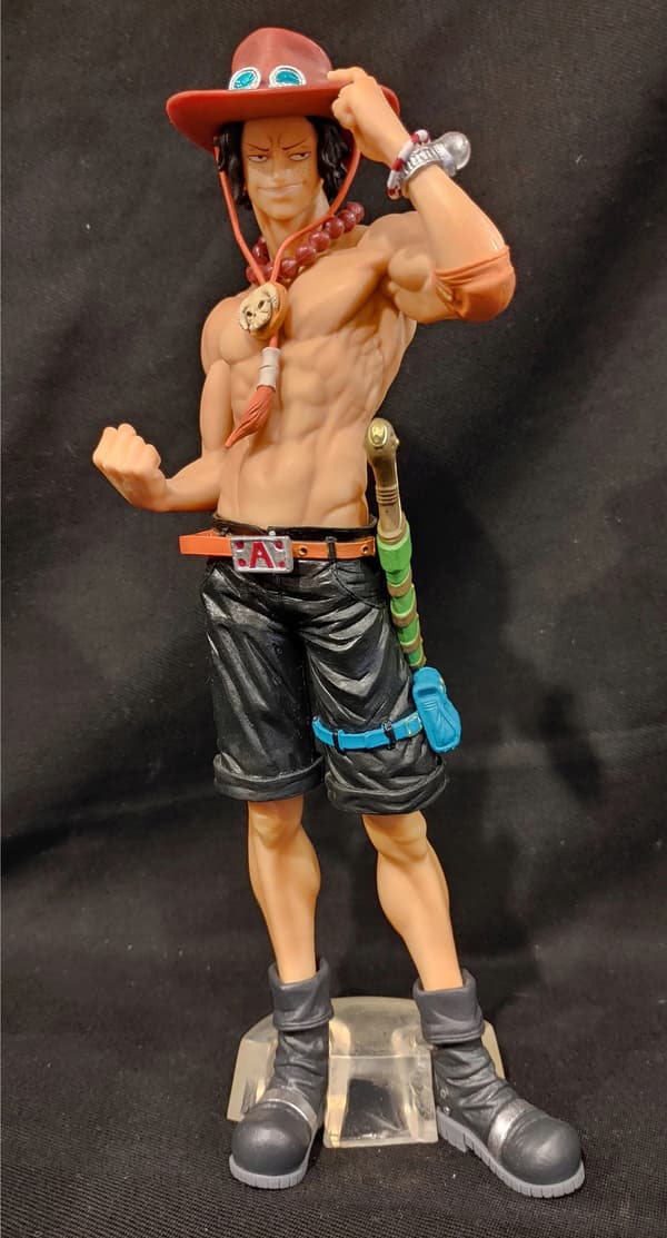 ONE PIECE ANIME FIGURINE: Ace by BANPRESTO Masterlise
