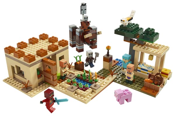 LEGO MINECRAFT BRICKS 21160: THE DISASSEMBLERS’ RAID