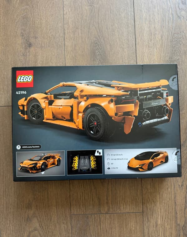 LEGO Technic 42196 Orange Lamborghini Huracán Tecnica NOTE DESCRIPTION