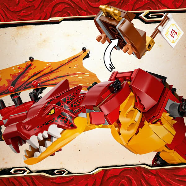 LEGO Ninjago 71753 The Fire Dragon’s Attack