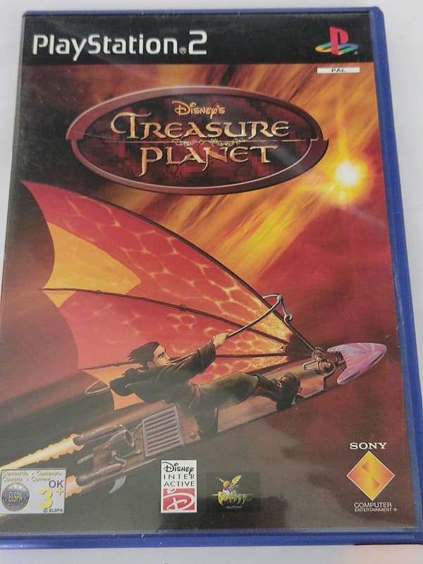 PS2 TREASURE PLANET DISNEY GAME FOR PLAYSTATION