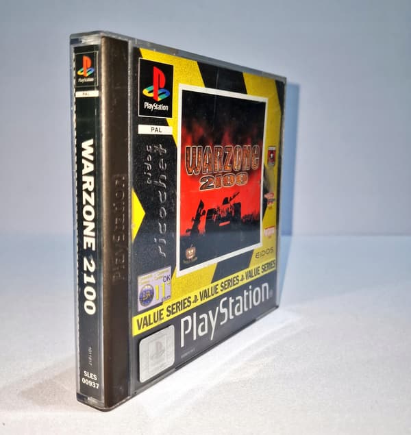 Warzone 2100 PlayStation (PSX) 3XA DISC + DB