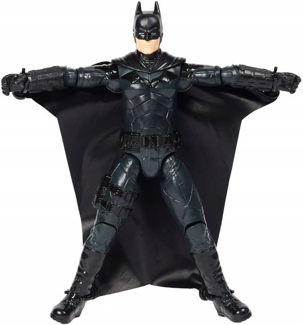 Spin Master DC Comics Batman action figure in a wingsuit, 30 cm
