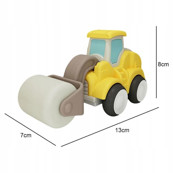 Engineering Toys: Pull-Back Cars, Engineering Toys, Building Road Roller