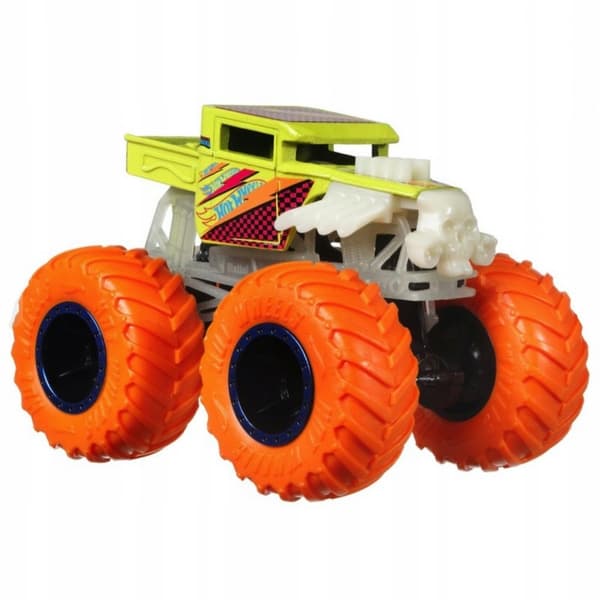 HOT WHEELS MONSTER TRUCK Bone Shaker GLOW HCB55