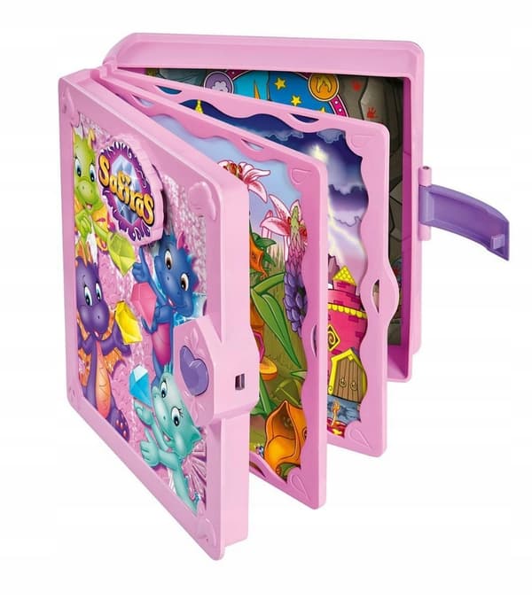 SKL SAFIRAS MAGIC BOOK + FIGURINE 595-1003
