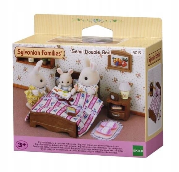 Sylvanian Families. Epoch Double Bed