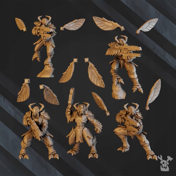 Mantomorhs Assault Squad x5 DakkaDakkaStore