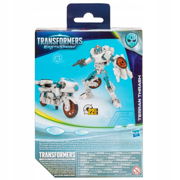 TRANSFORMERS EARTHSPARK 2-IN-1 CAR-ROBOT FIGURE: AUTO BOT TERRAN THRASH 12CM