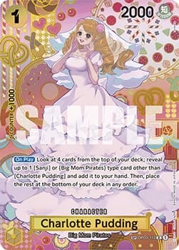One Piece TCG – Charlotte Pudding (OP03-112) – ENG