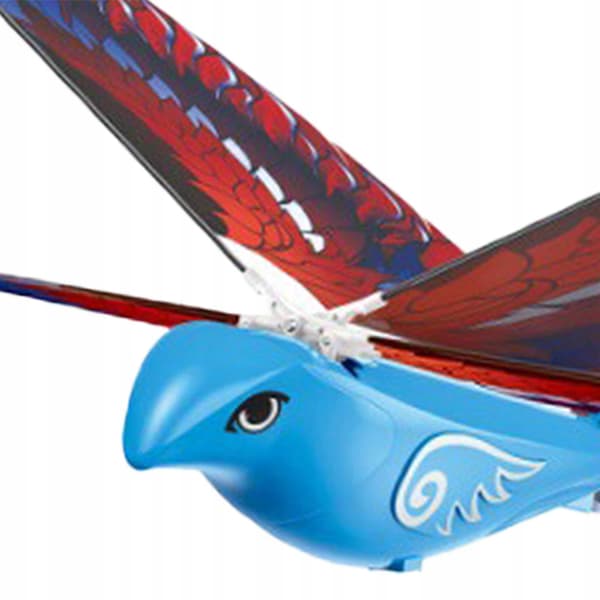 Remote-controlled flying bird toy – RC toy – Unique, realistic, flapping-wing, blue
