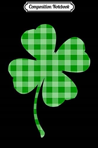 Composition Notebook: St Patrick’s Day Irish Wolfhound St Paddy’s Day Journal