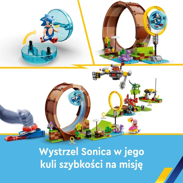 LEGO Sonic the Hedgehog 76994 Sonic’s Loop Challenge in Green Hill Zone