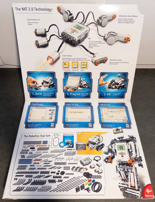 LEGO Mindstorms 8547 – Mindstorms NXT 2.0 [damaged box]