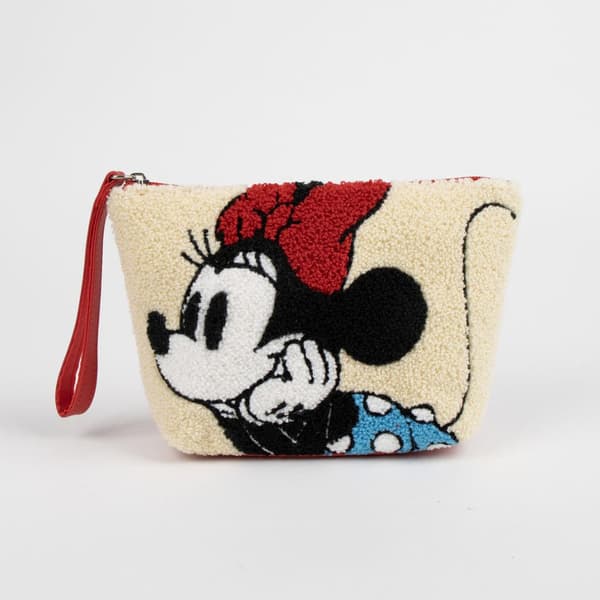 Disney Minnie Dreaming plush make-up bag, 22 cm