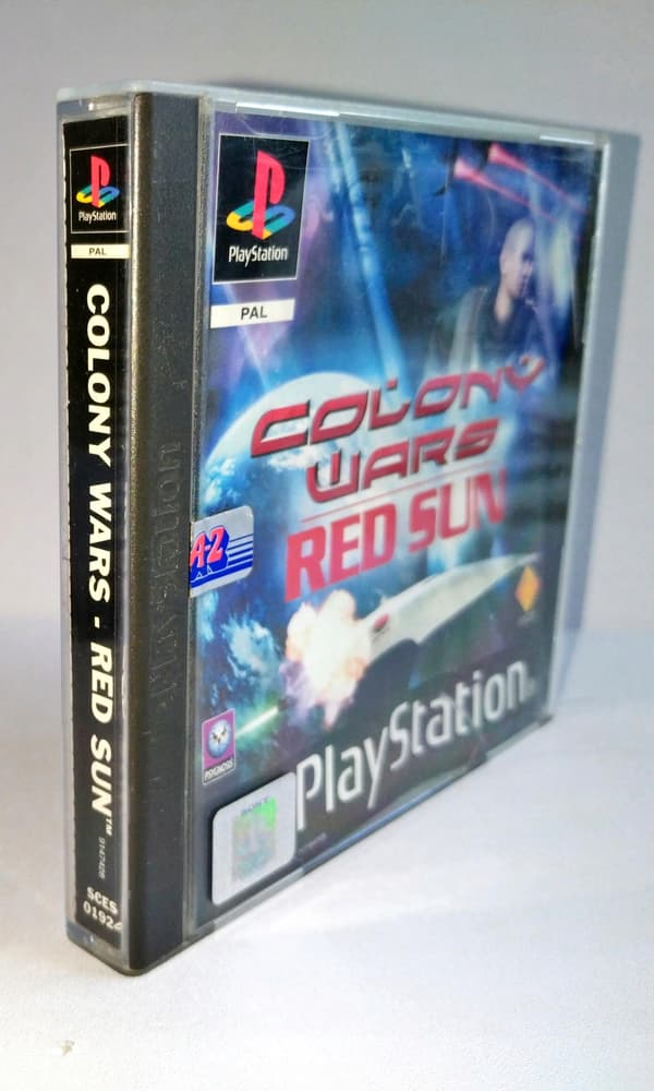 Colony Wars: Red Sun PlayStation (PSX) boxed version