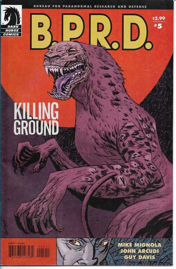 B.P.R.D. Killing Ground Comic 1–5/2007 (English) Hellboy