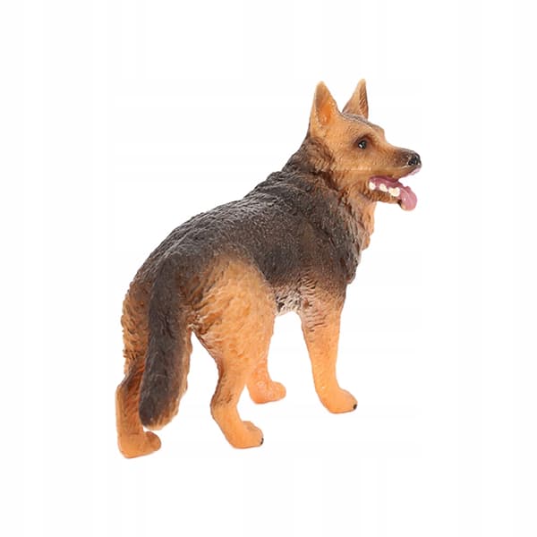 PLASTIC DOG FIGURINE – TABLE DECORATION – ANIMAL MODEL