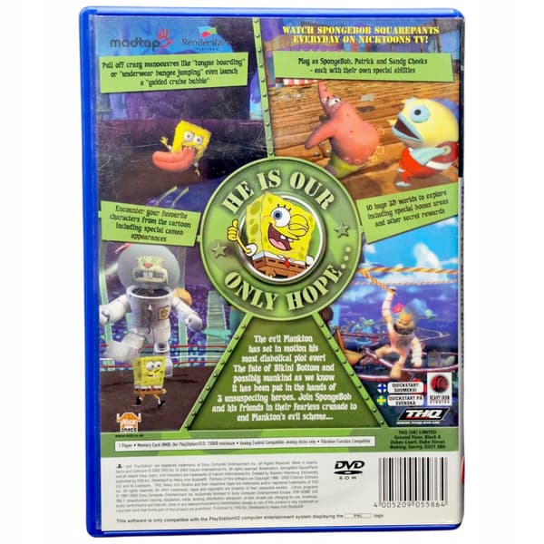 SpongeBob SquarePants: Battle for Bikini Bottom PlayStation 2 (PS2) #1