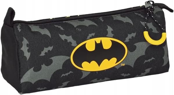 MULTICOLOURED SCHOOL PEN CASE WITH ZIP, MADE FROM POLYESTER, ULTRA-LIGHTWEIGHT