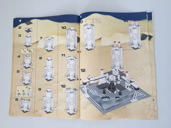 Lego Legoland Classic Space 6972 Polaris and Space Lab Instructions