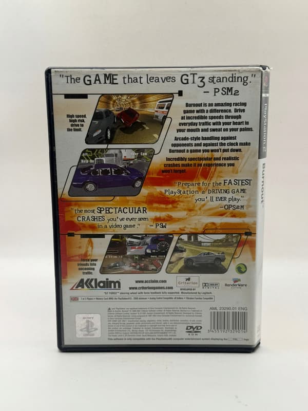 BURNOUT 3XA PS2 PlayStation 2 (PS2) boxed