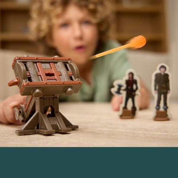 HOW TO TRAIN YOUR DRAGON SET: TOOTHLESS FIGURINE, CATAPULT, TORCH, TOY